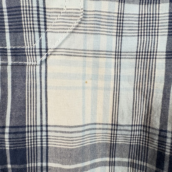 Blue Mountain Men's L Button Down LS Plaid 98% Cotton SEE DESCRIPTION - Picture 10 of 16